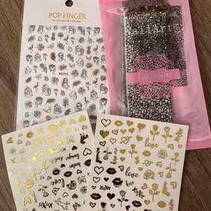 Nail Sticker and foils